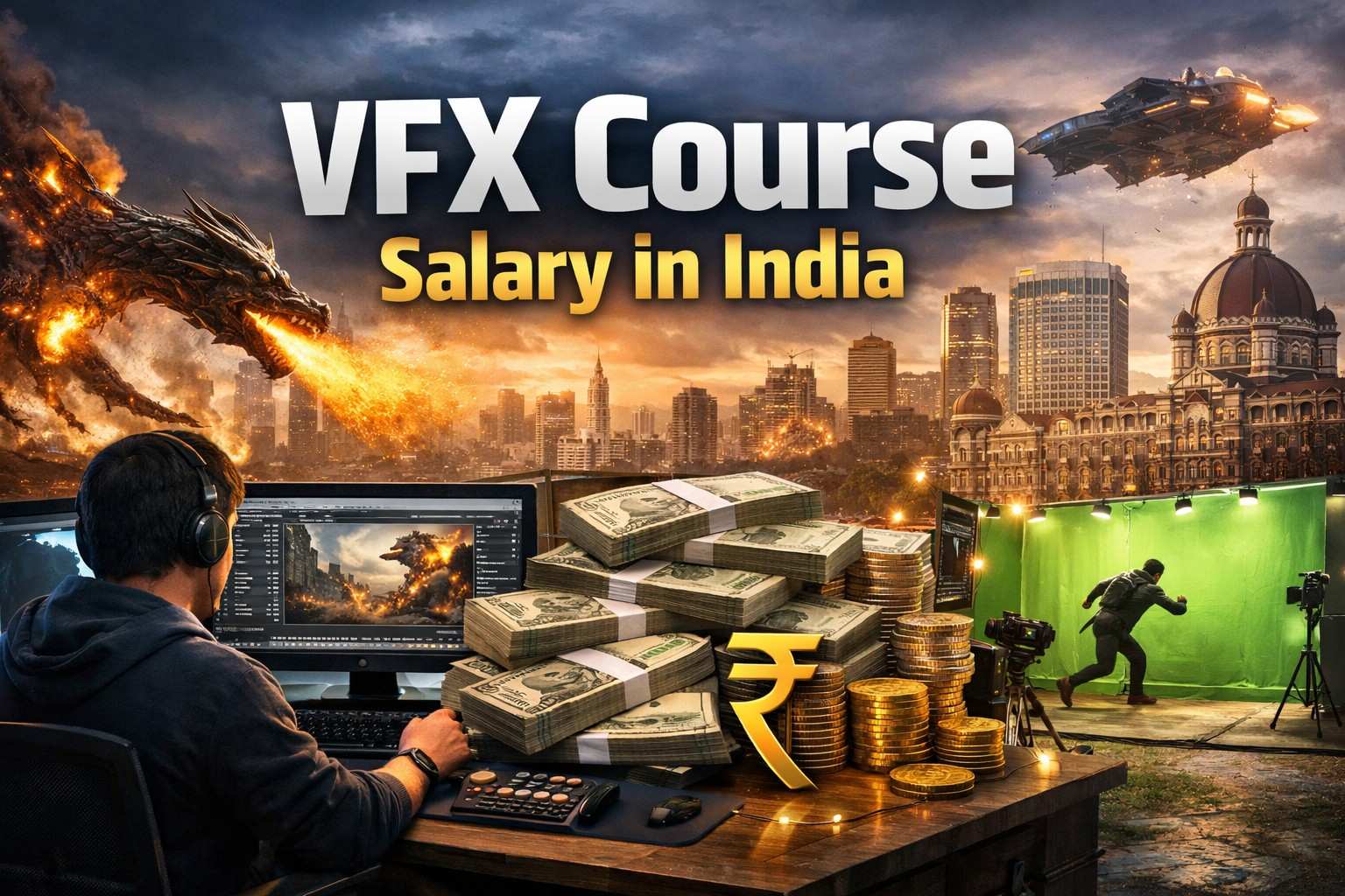 VFX Course Salary in India
