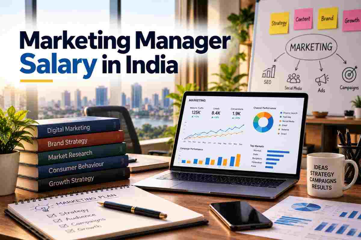 Marketing Manager Salary in India